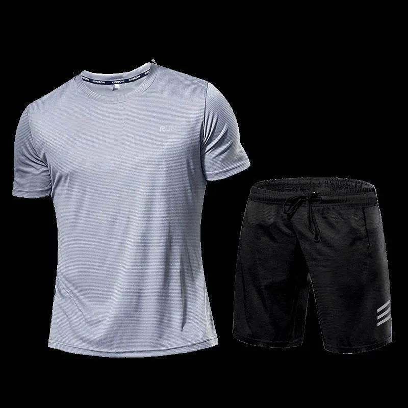 Men's Breathable Athletic Wear Sportswear Running Suit