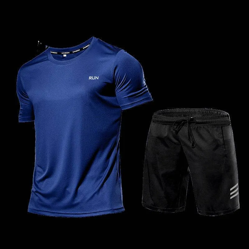 Men's Breathable Athletic Wear Sportswear Running Suit