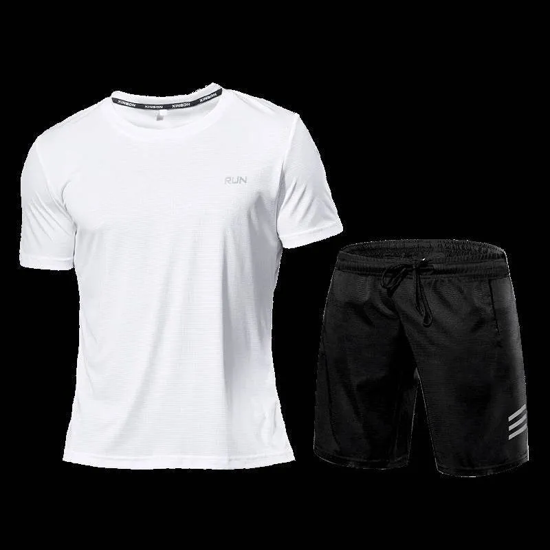 Men's Breathable Athletic Wear Sportswear Running Suit