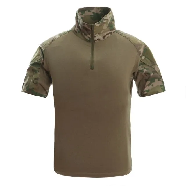 Men's Camouflage Tactical T Shirts