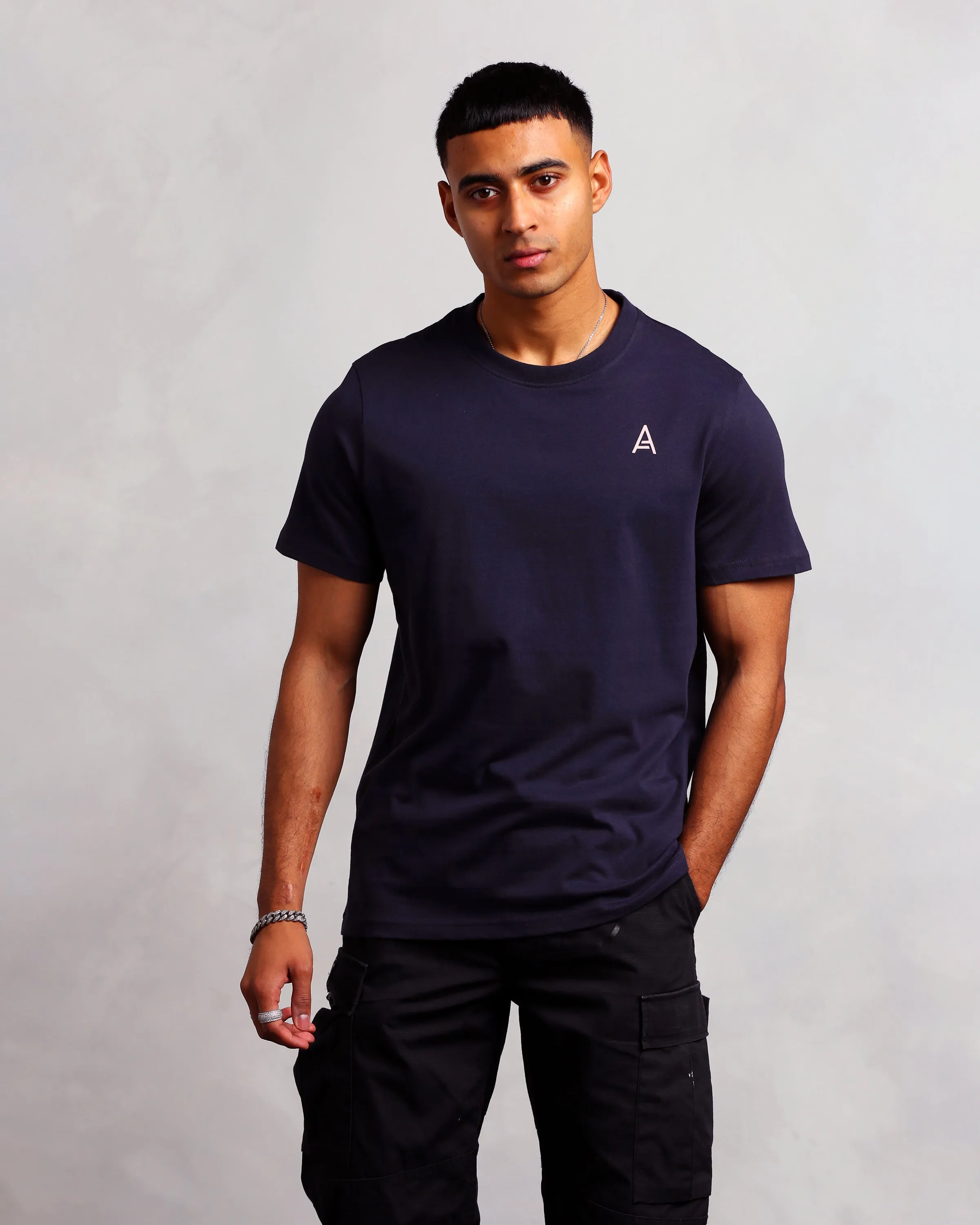 Men's Logo T-Shirt - Navy (Mark)