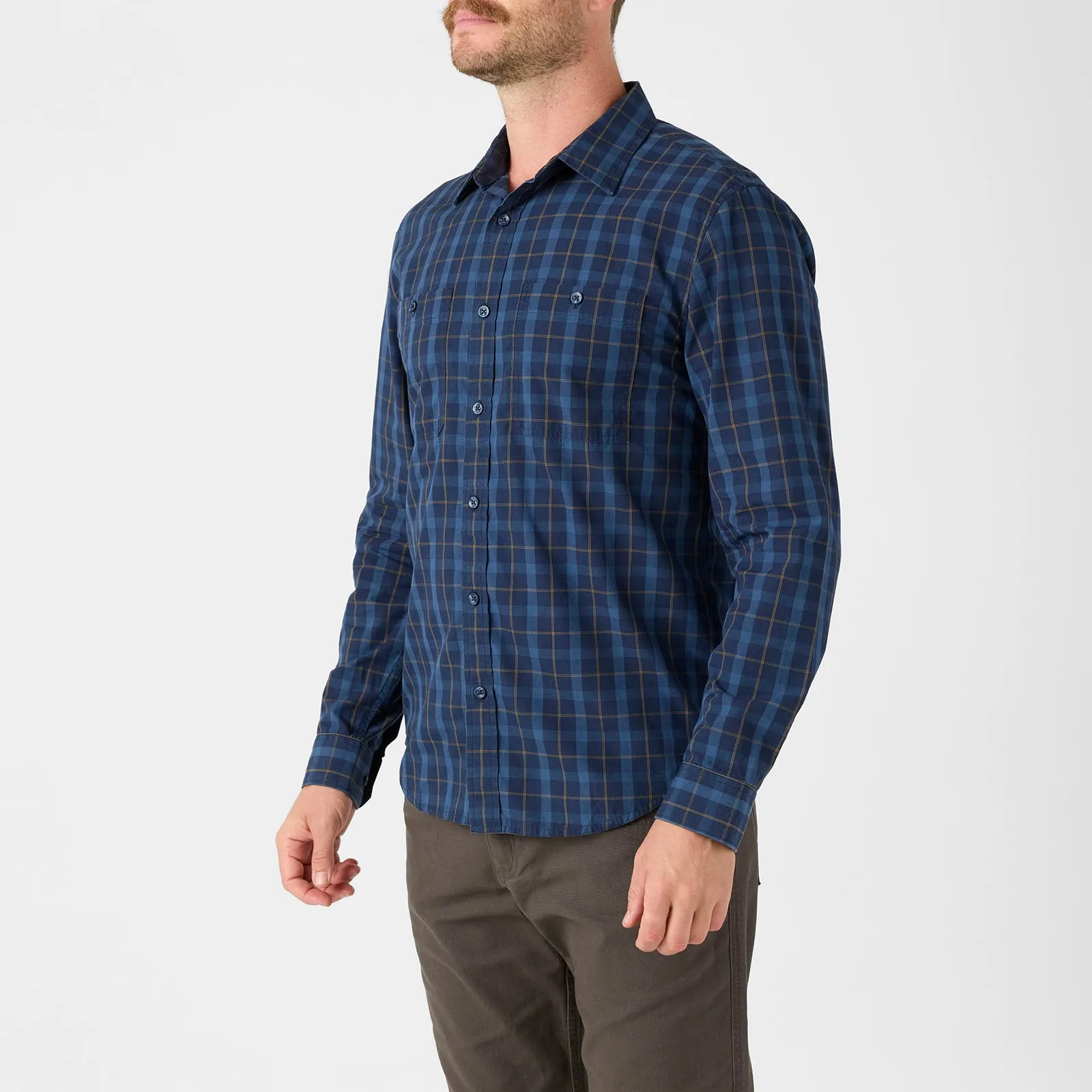 Men's Midtown Long Sleeve Woven Shirt