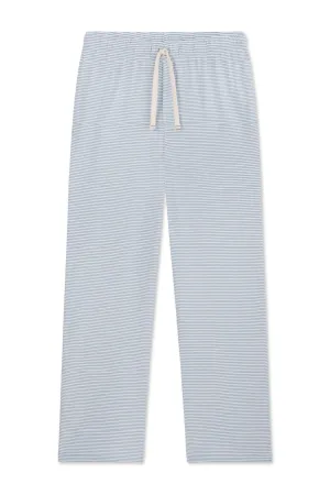 Men's Pima Sleep Pants in Anchor Blue Bar Stripe