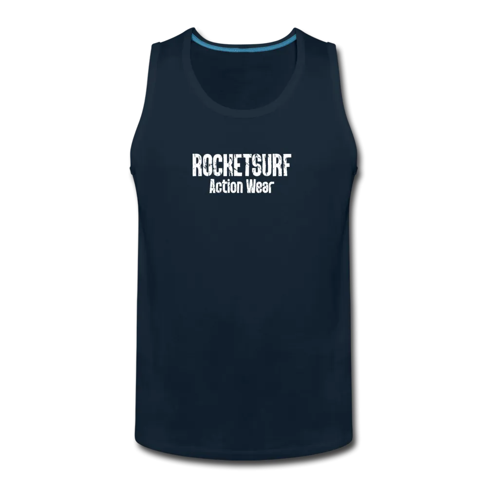 Men’s Premium Tank - Cracked Logo
