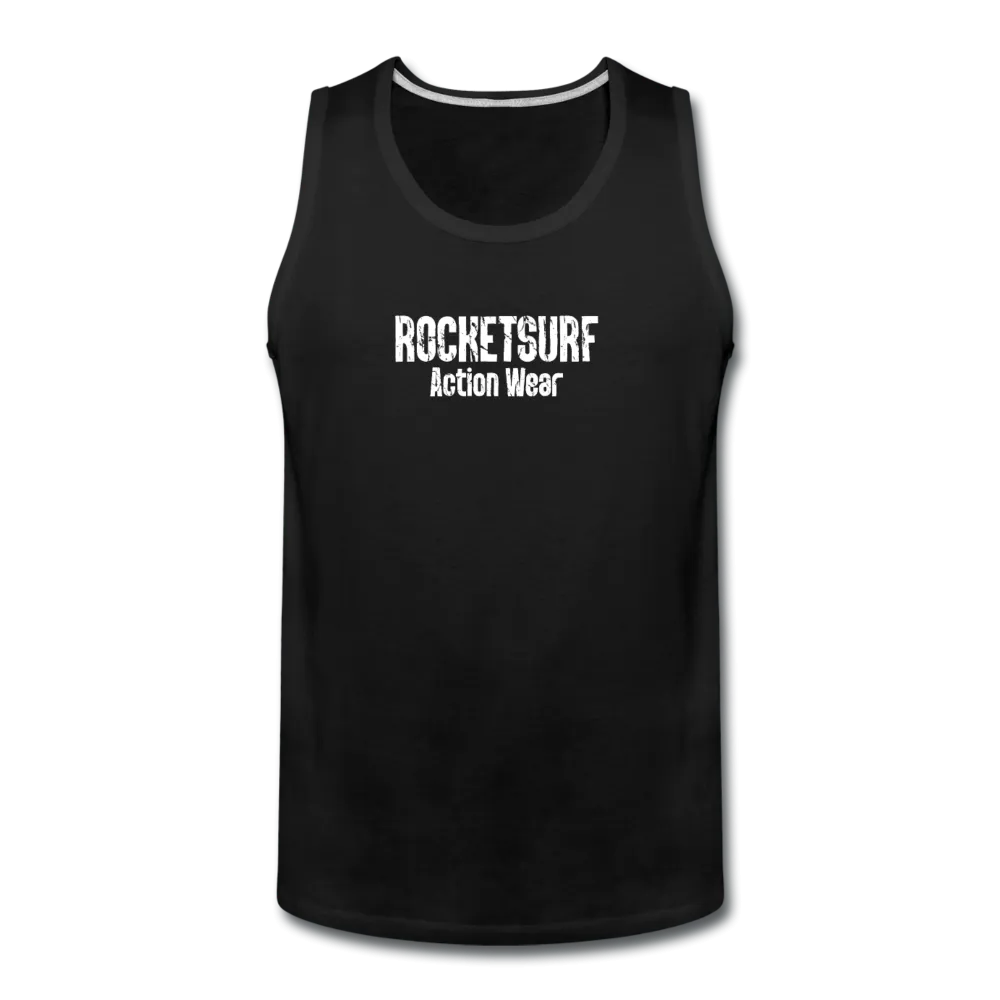 Men’s Premium Tank - Cracked Logo
