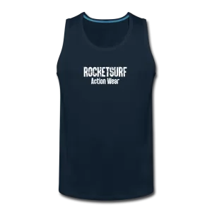 Men’s Premium Tank - Cracked Logo