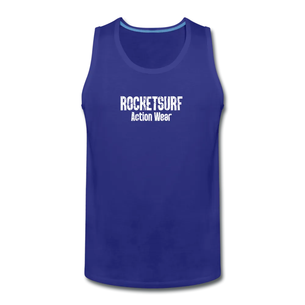 Men’s Premium Tank - Cracked Logo