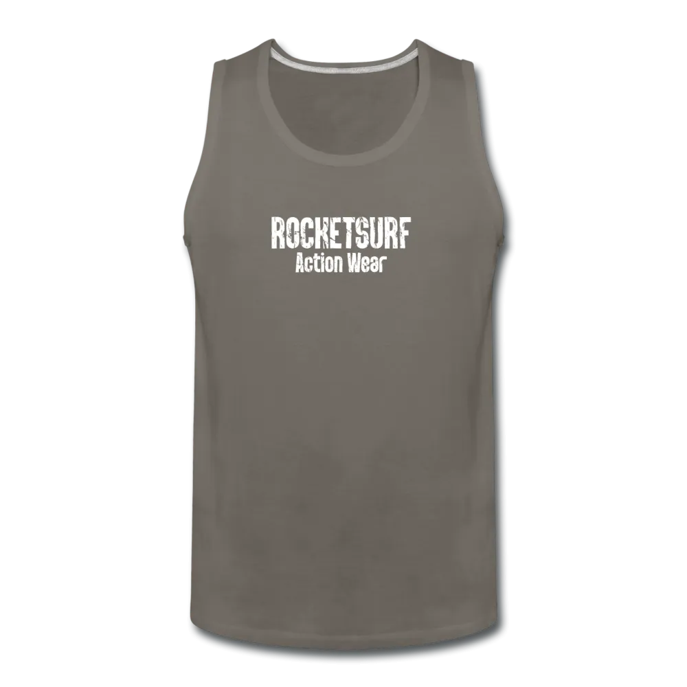 Men’s Premium Tank - Cracked Logo