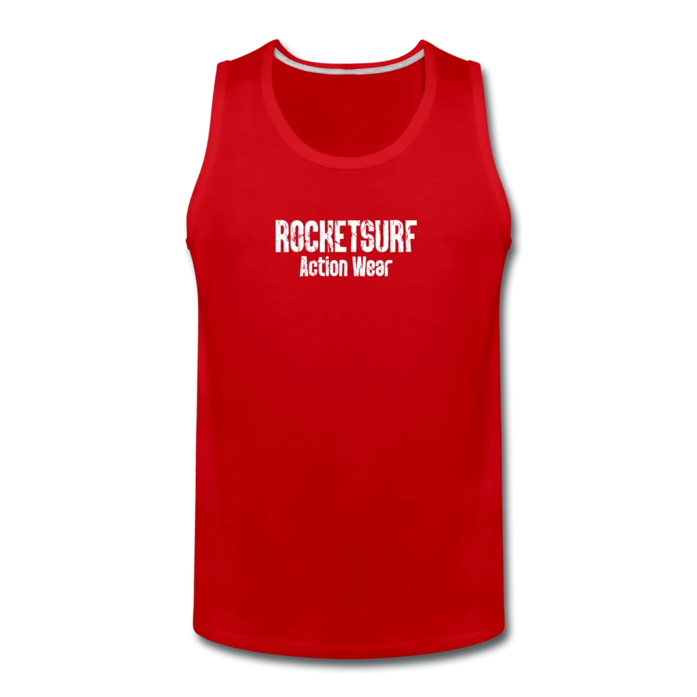 Men’s Premium Tank - Cracked Logo