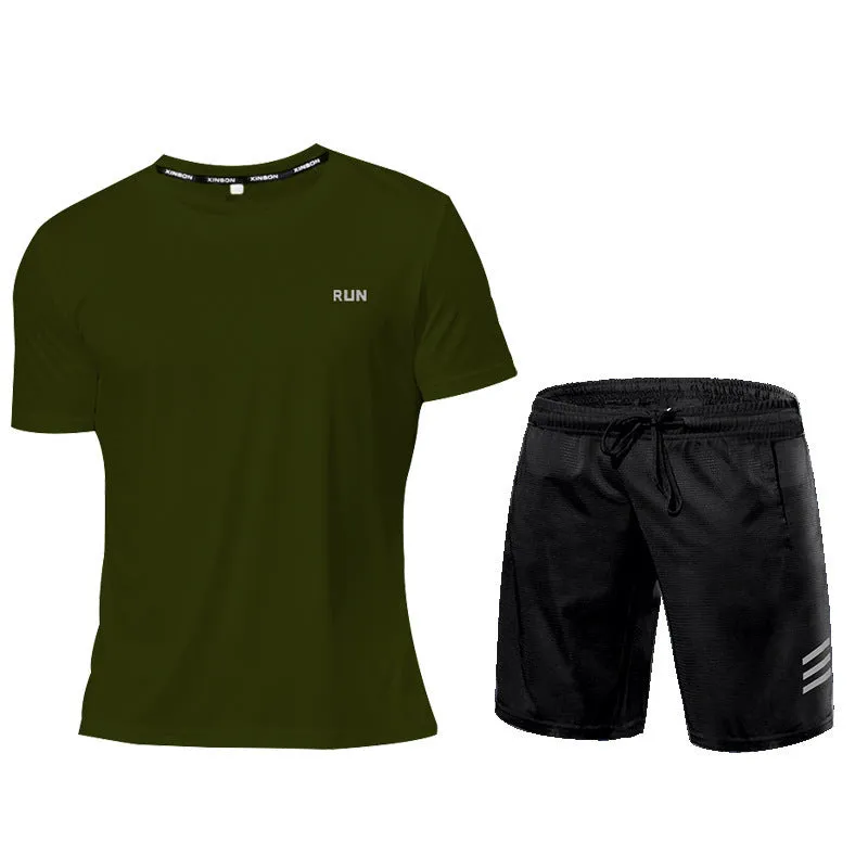 Men's Sports Breathable Athletic Wear, Sportswear Running Gear