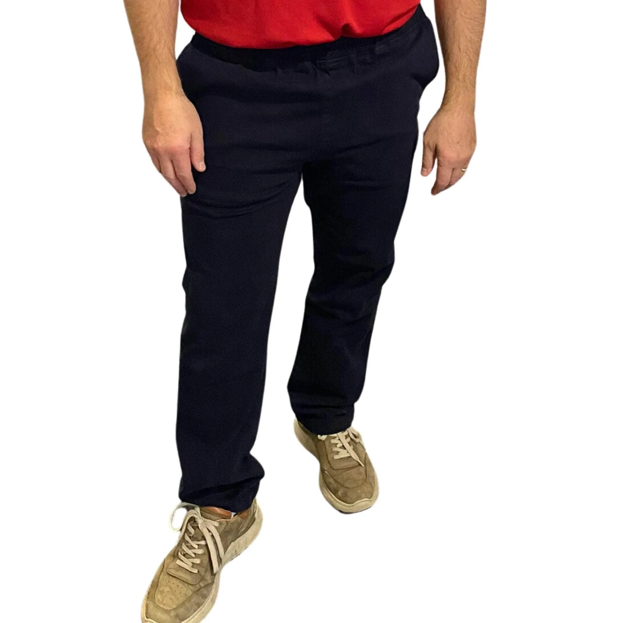 Men's Theo Chino Pants with Side Opening