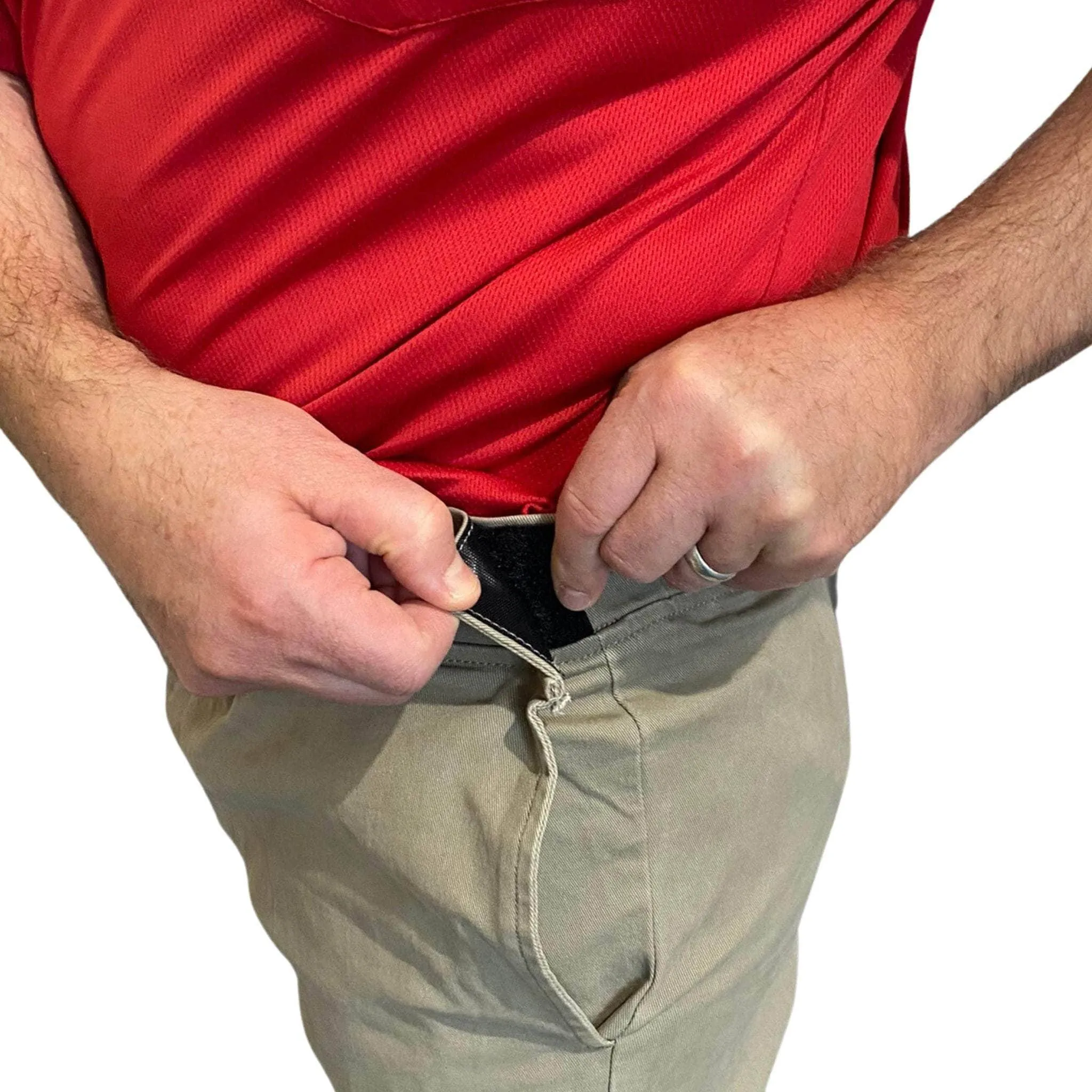 Men's Theo Chino Pants with Side Opening