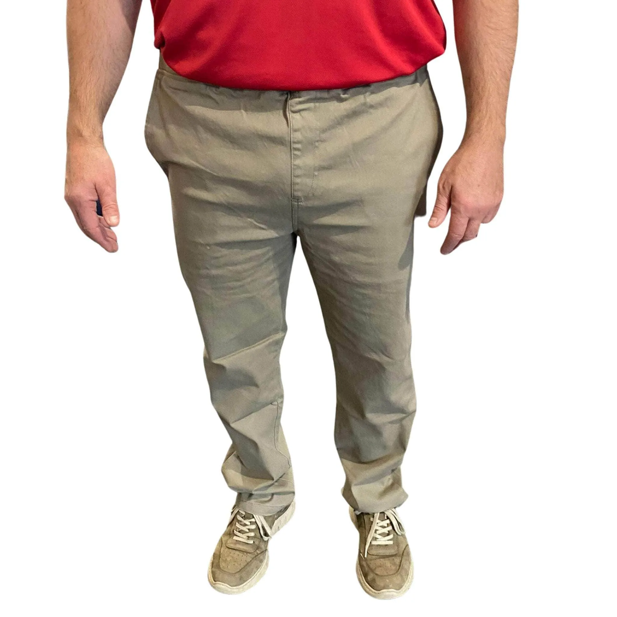 Men's Theo Chino Pants with Side Opening