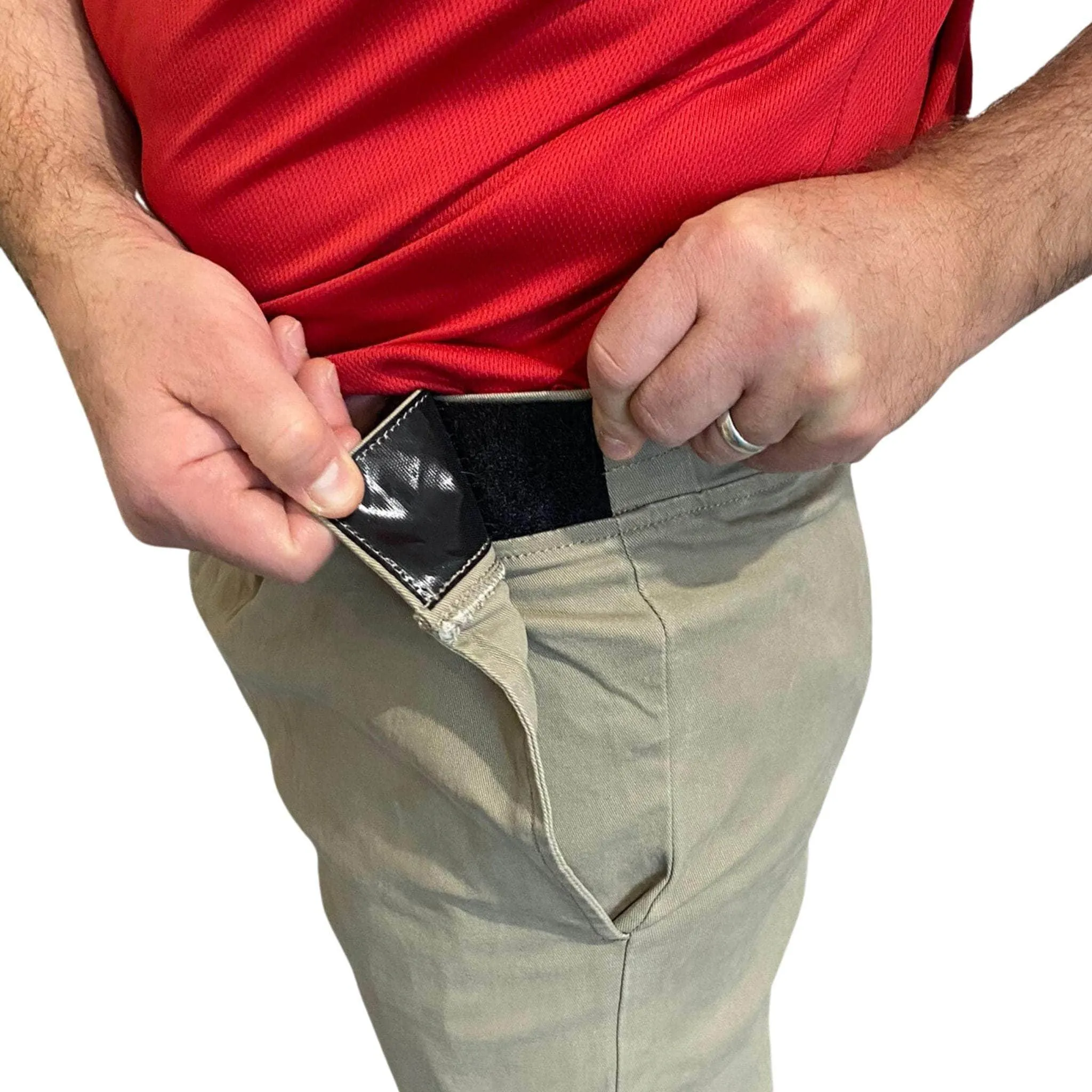 Men's Theo Chino Pants with Side Opening