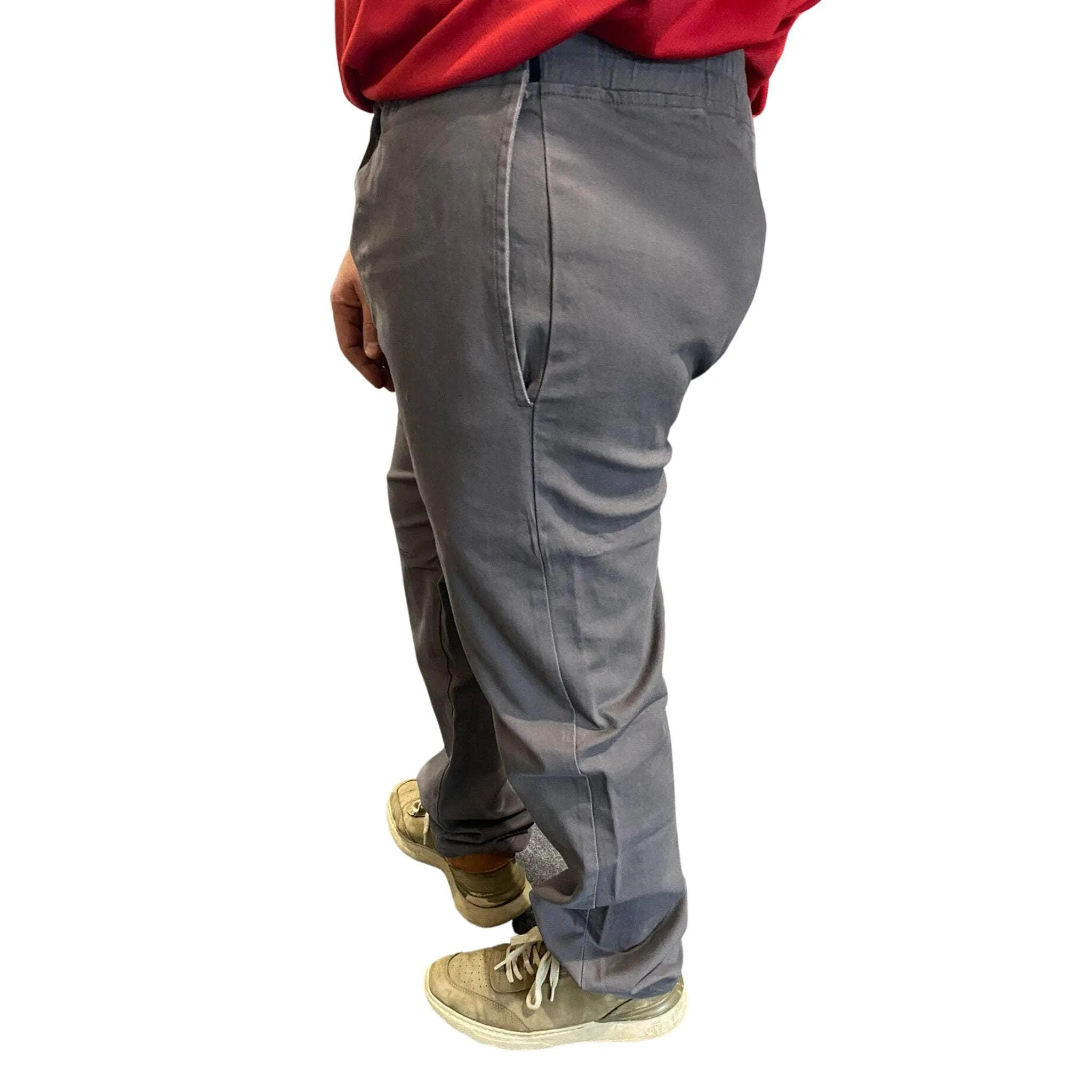 Men's Theo Chino Pants with Side Opening
