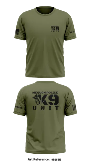 Mequon PD K-9 Store 1 Core Men's SS Performance Tee - 9s55Ze