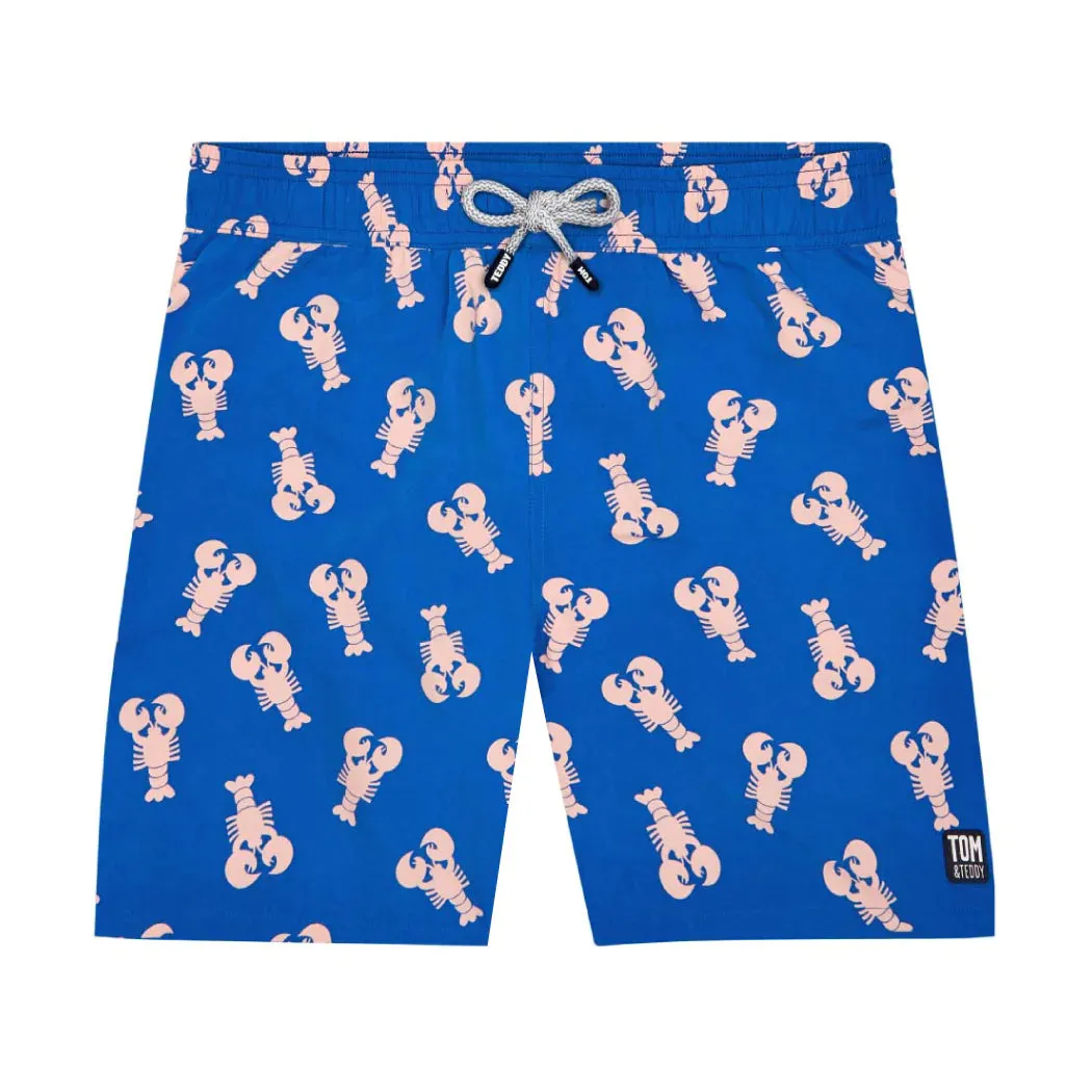 Mid Blue & Pink Lobster