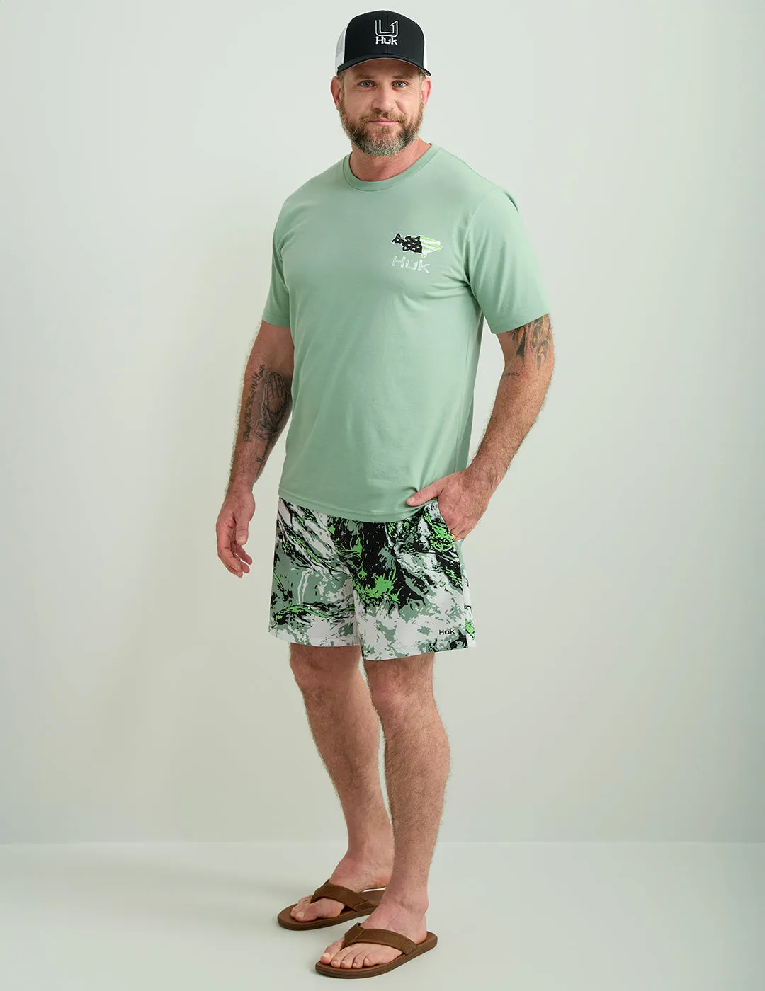 Mossy Oak Pursuit Volley Swim Shorts