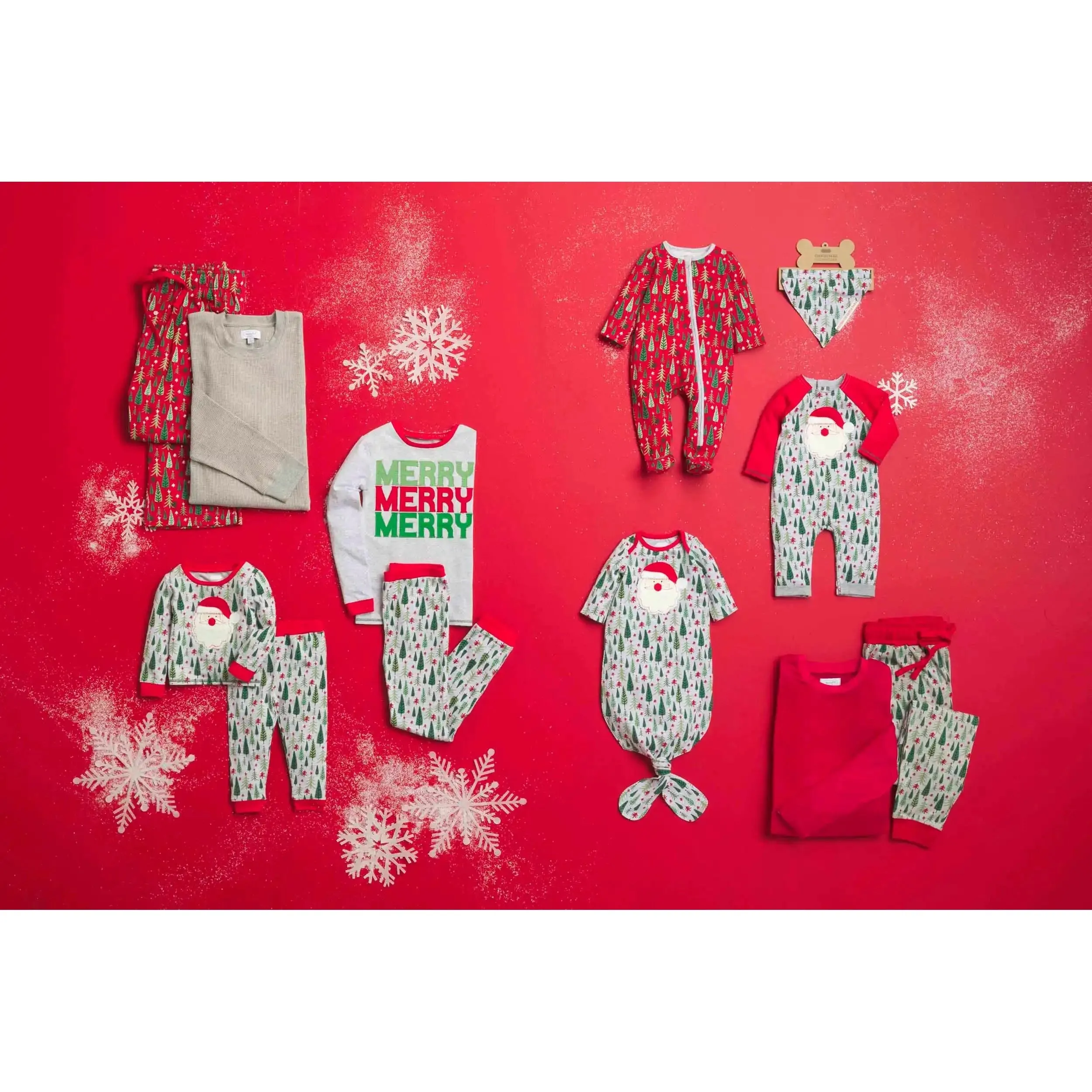 Mud Pie Family Trees Merry & Cozy Pajama Set for Dad