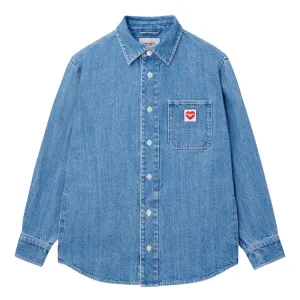 Nash L/S Shirt | Blue (stone washed)