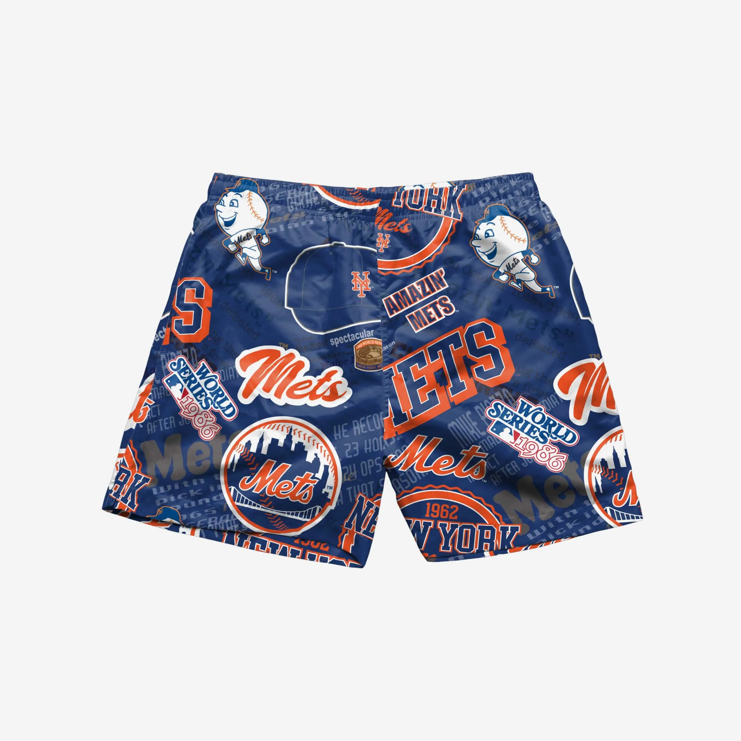 New York Mets Logo Rush Swimming Trunks