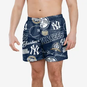 New York Yankees Logo Rush Swimming Trunks