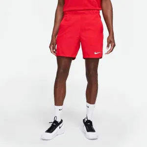 Nike Men's Dri-FIT Victory Short 7-Inch (Red/White)
