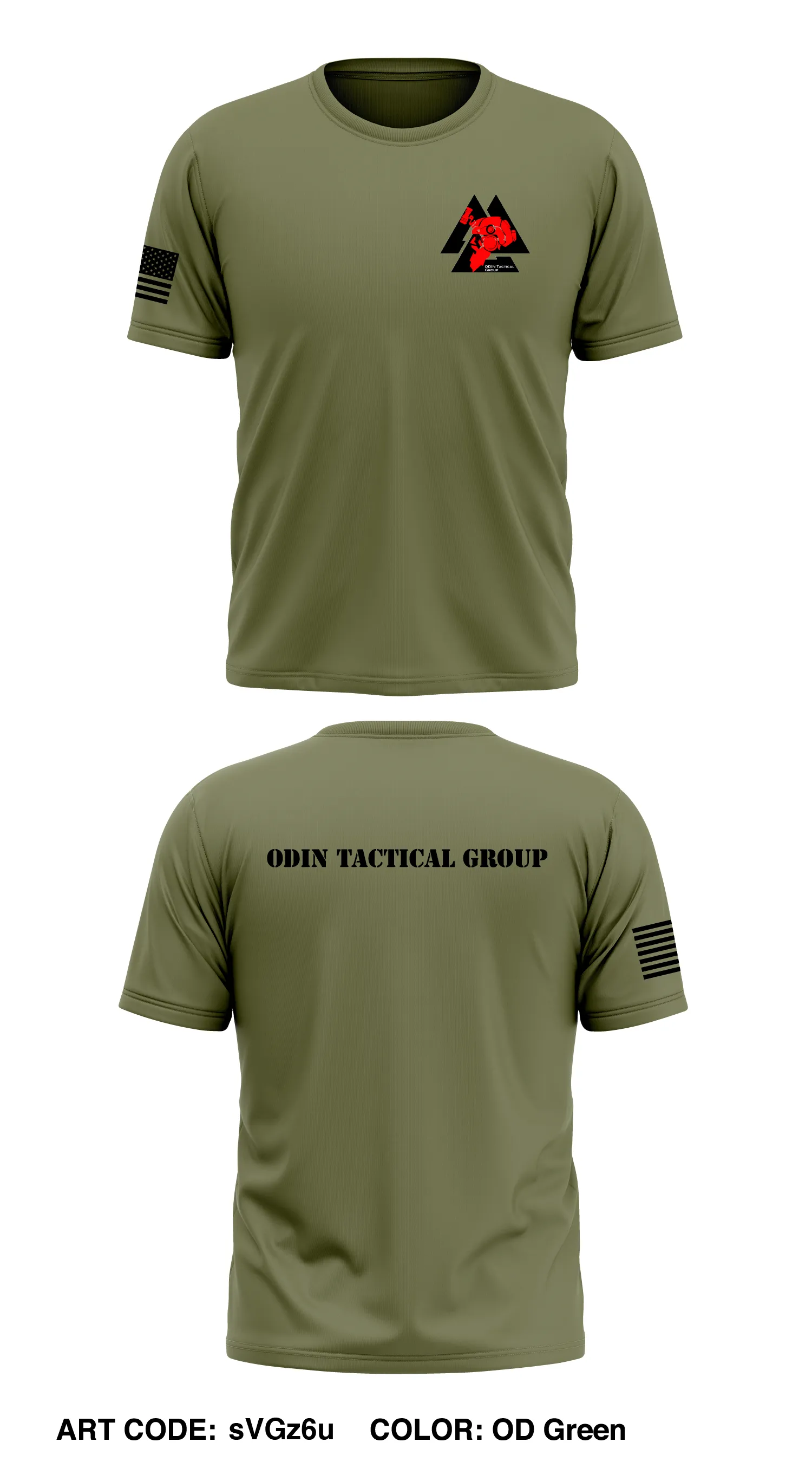 Odin Tactical Store 1 Core Men's SS Performance Tee - sVGz6u