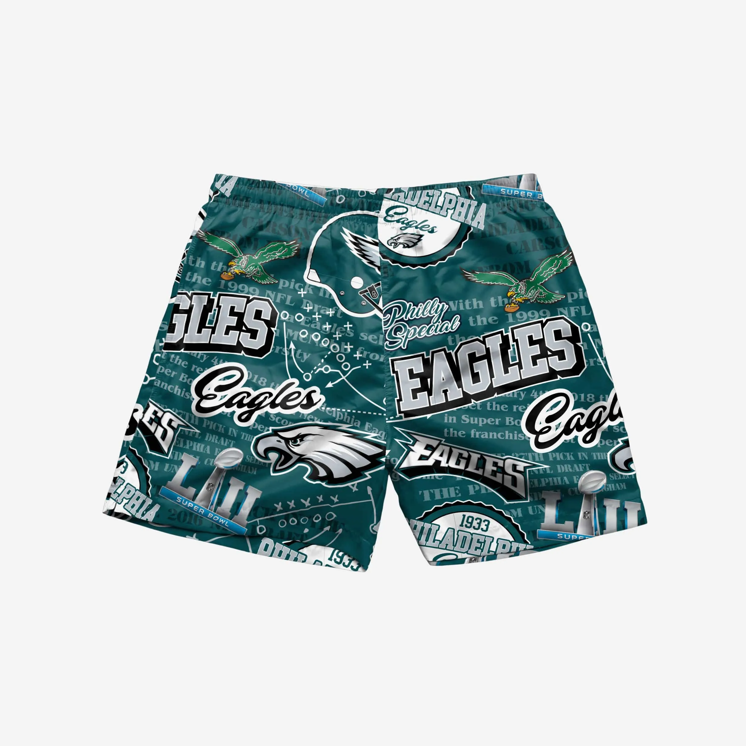 Philadelphia Eagles Logo Rush Swimming Trunks