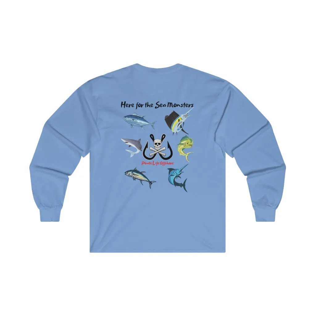 P.L.O. Sea Monsters Long Sleeve T