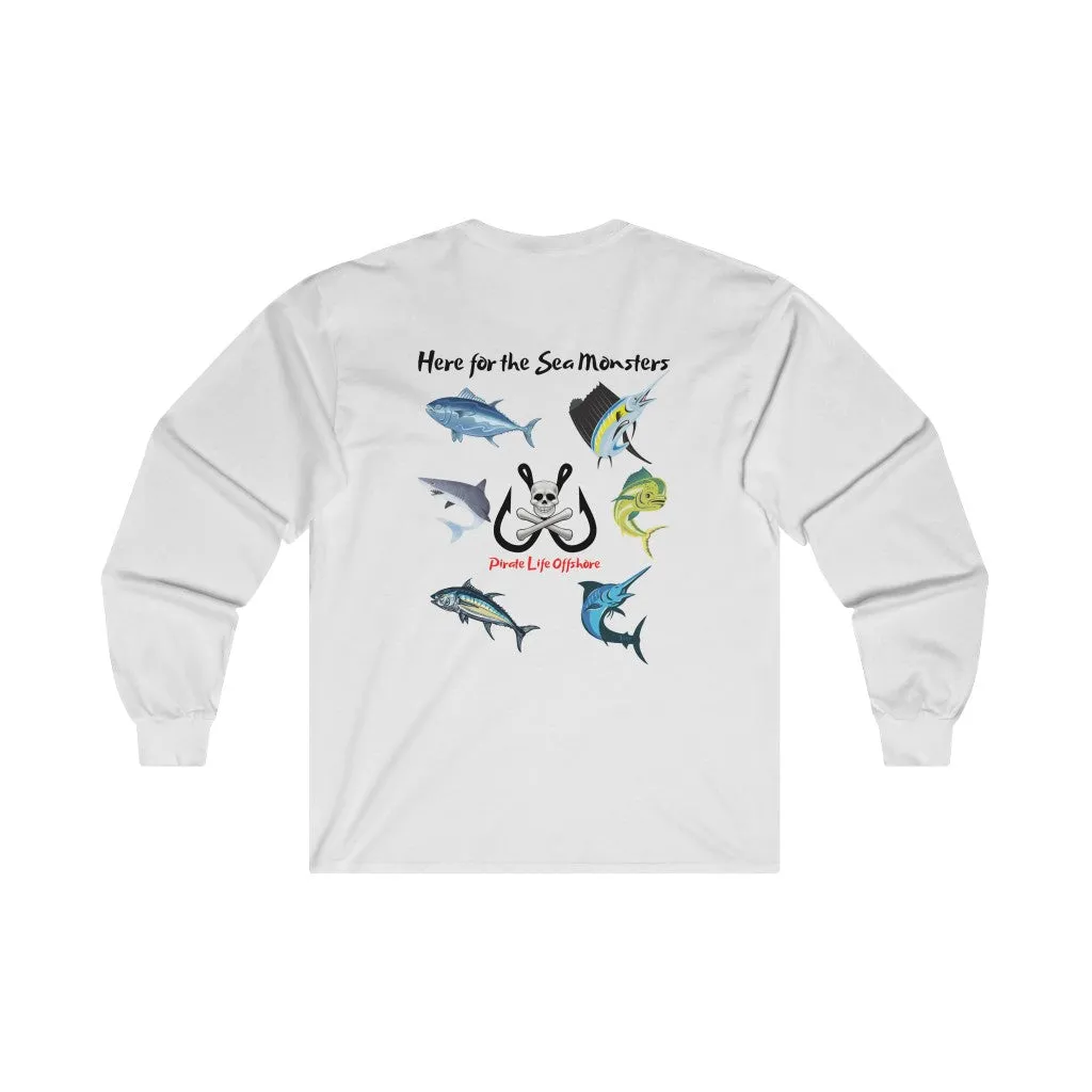 P.L.O. Sea Monsters Long Sleeve T