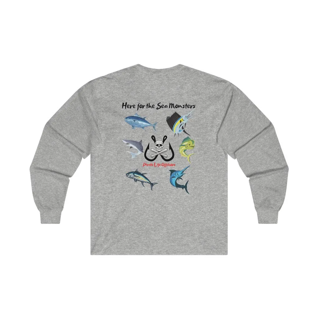 P.L.O. Sea Monsters Long Sleeve T