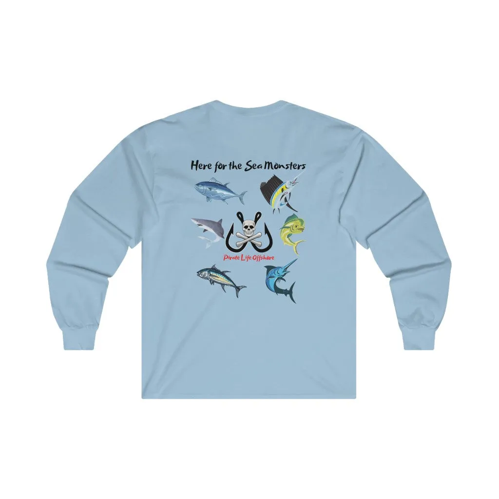 P.L.O. Sea Monsters Long Sleeve T