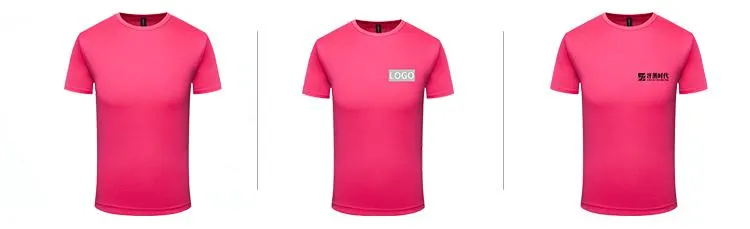 Quick Dry Round Neck Sports T-Shirt