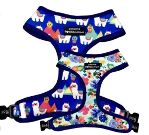 "Blue Llama"  Reversible Harness