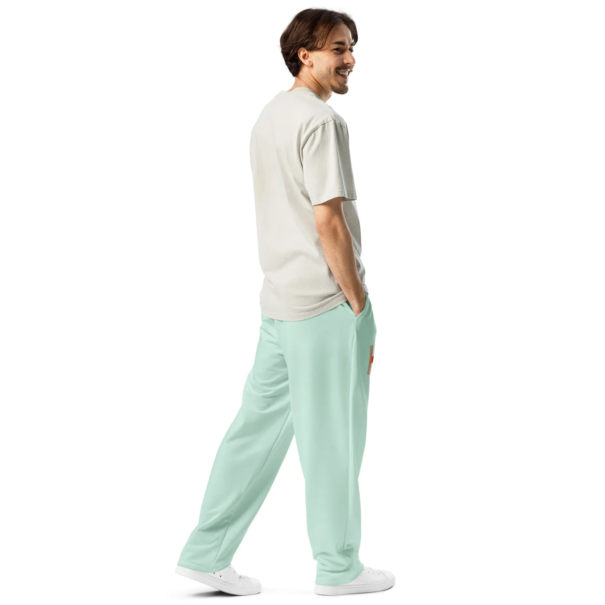 "Hope For Tomorrow" Recycled Wide-leg joggers