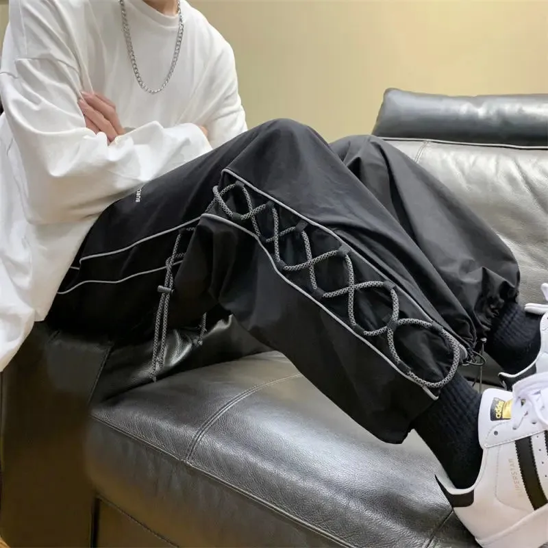 Reflect Streetwear Oversized Techwear Jogger Pants for Men