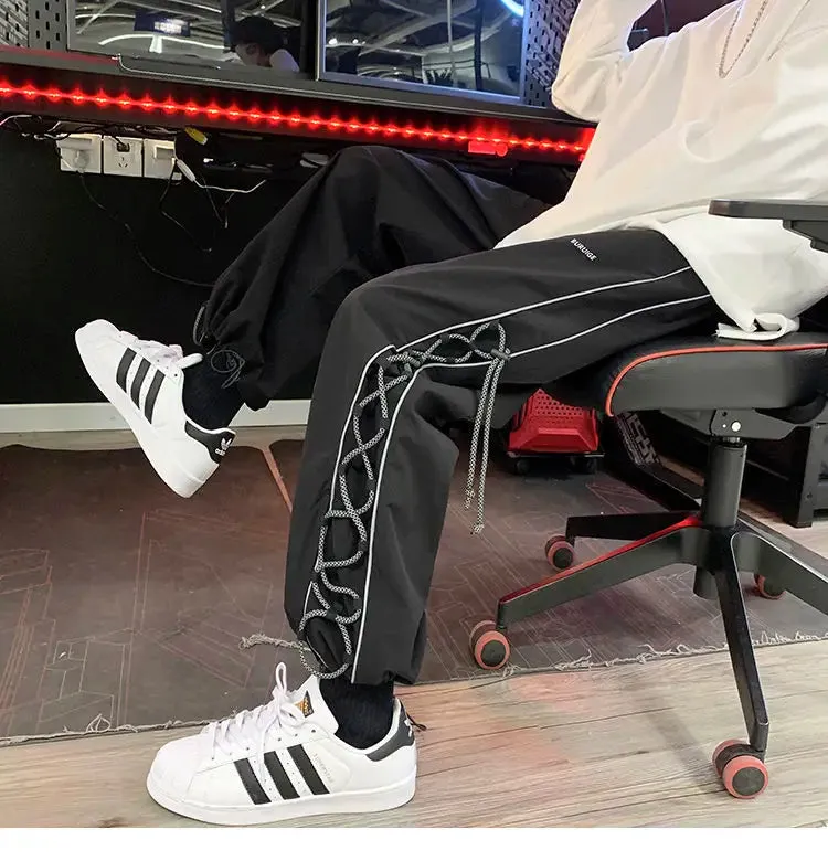 Reflect Streetwear Oversized Techwear Jogger Pants for Men