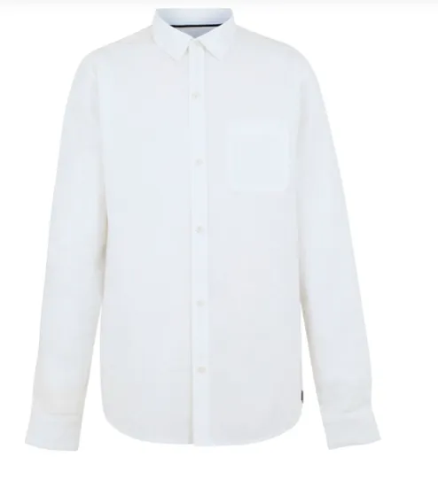 Regatta SS25 Men's Loran Long Sleeve Shirt | White