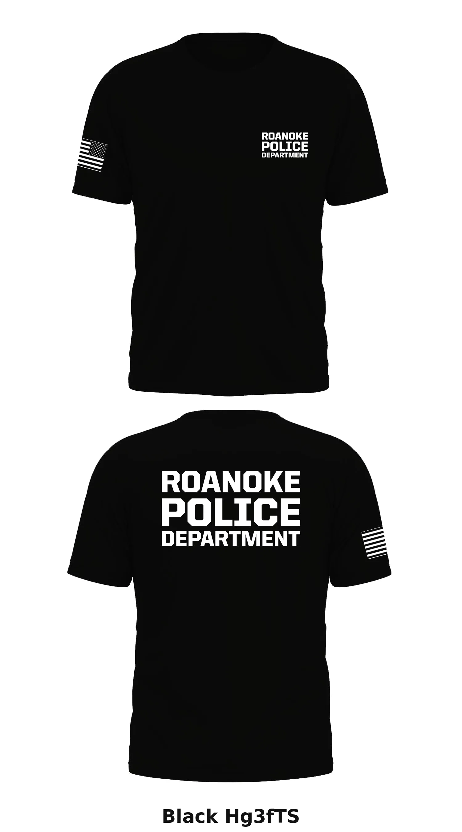 Roanoke Police Department Store 1 Core Men's SS Performance Tee - Hg3fTS