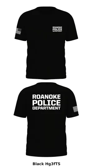 Roanoke Police Department Store 1 Core Men's SS Performance Tee - Hg3fTS