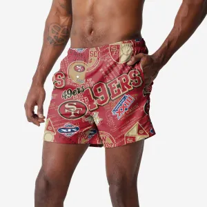 San Francisco 49ers Logo Rush Swimming Trunks