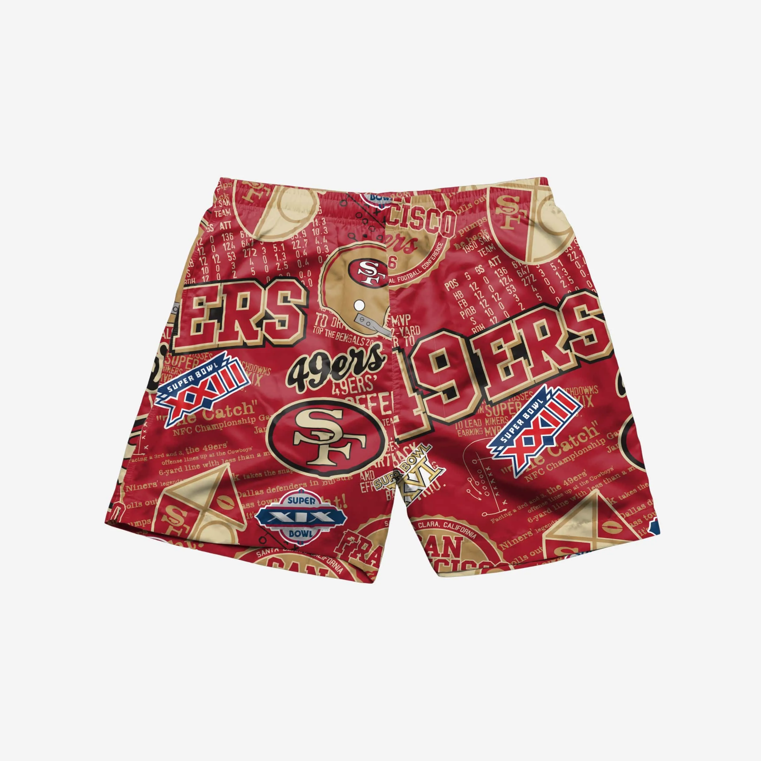 San Francisco 49ers Logo Rush Swimming Trunks