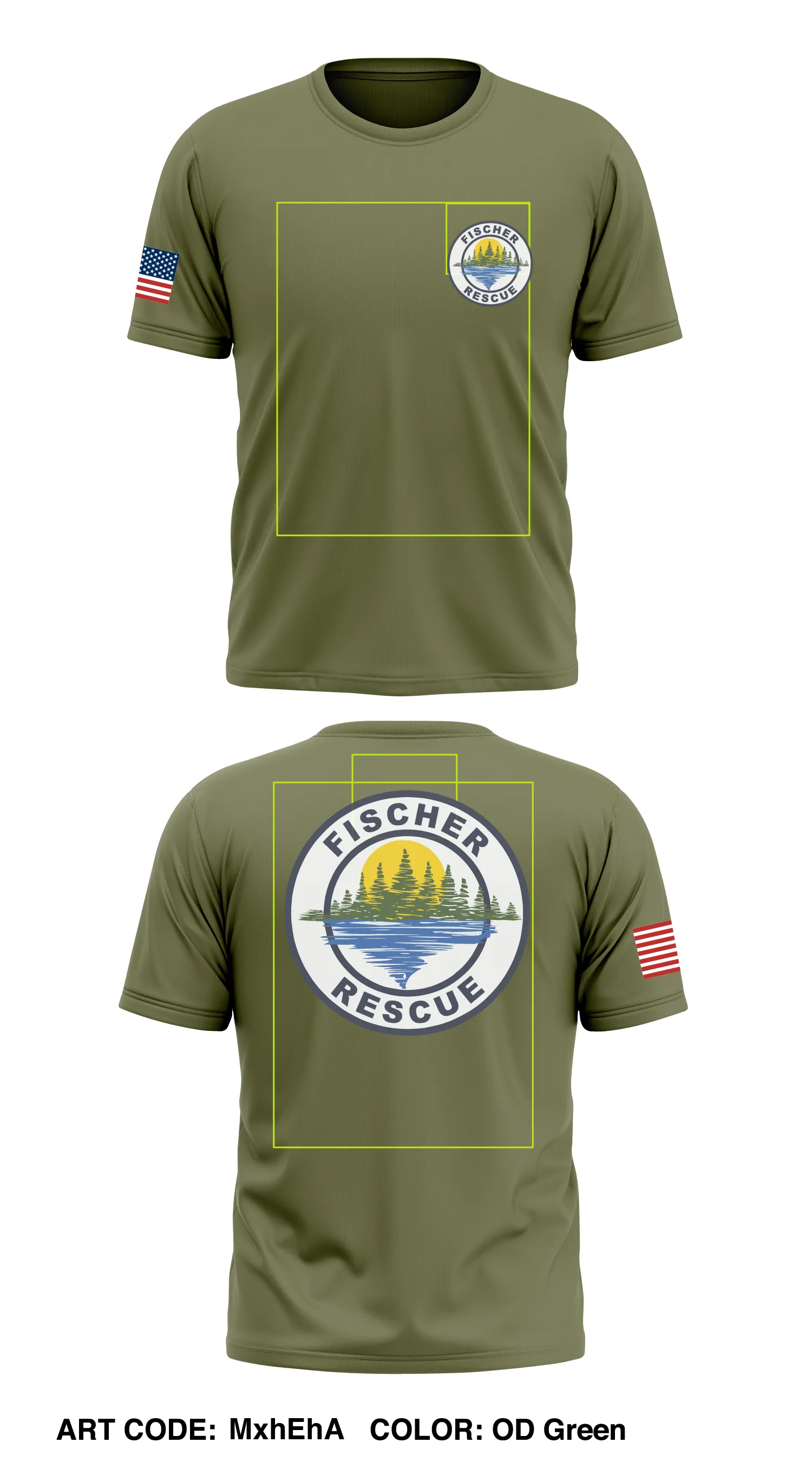 Short Core Men's SS Performance Tee - MxhEhA