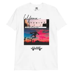 Short-Sleeve Unisex T-Shirt 'Venice beach'