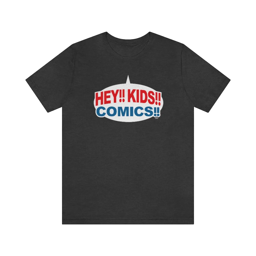 SoundFX HEY!! KIDS!! COMICS!! Unisex Jersey Short Sleeve Tee