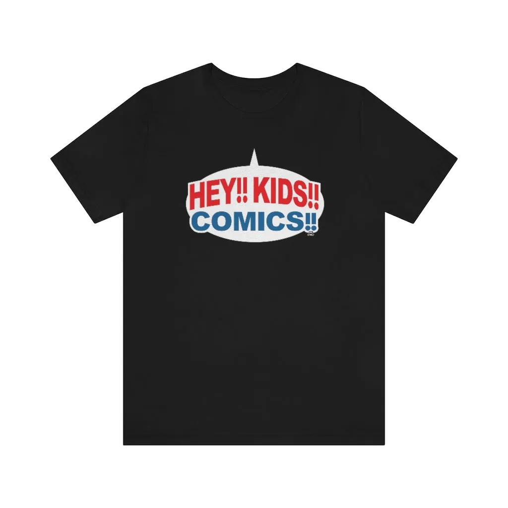 SoundFX HEY!! KIDS!! COMICS!! Unisex Jersey Short Sleeve Tee