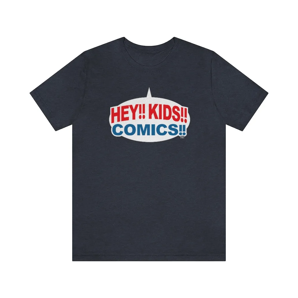 SoundFX HEY!! KIDS!! COMICS!! Unisex Jersey Short Sleeve Tee