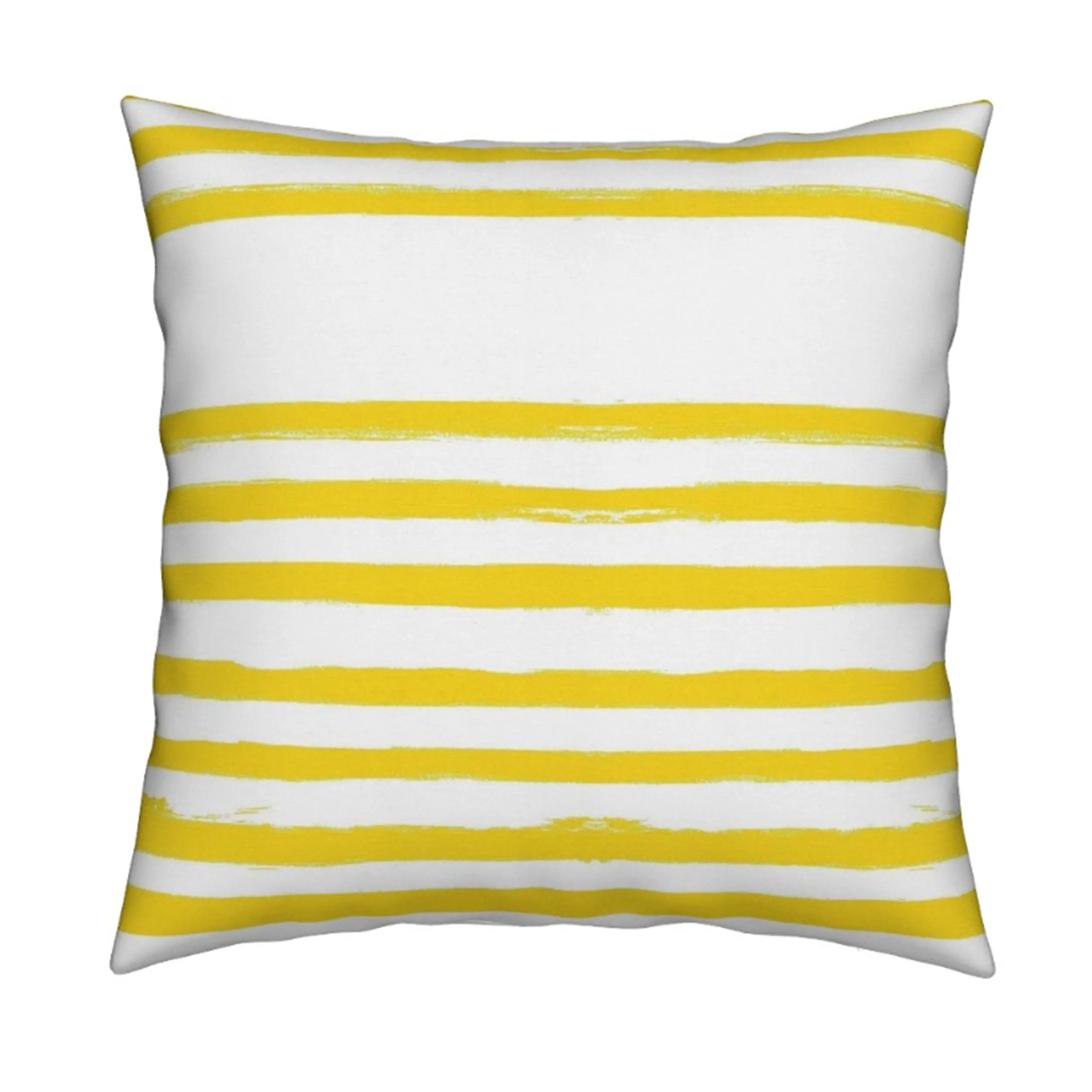 Stripe on Stripe Sunshine Pillow