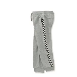Stripe-Out Joggers - Med Heather Grey